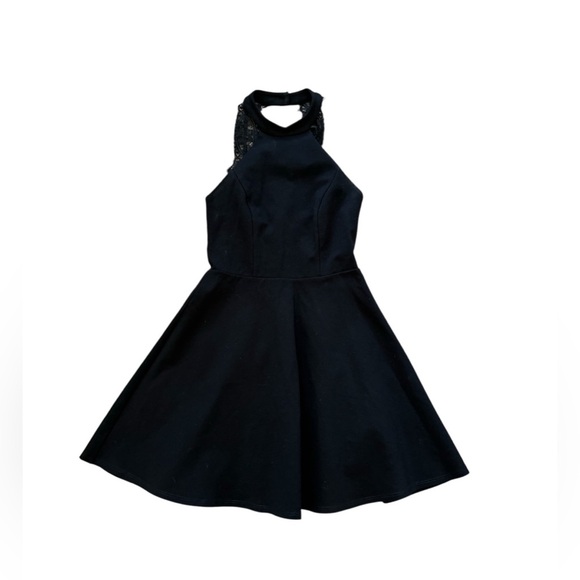 Lulu’s Little Black Halter Dress - Picture 5 of 7